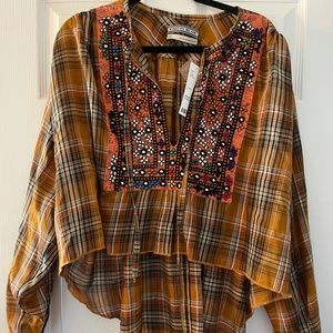 NWT Urban Outfitters Kimchi Blue blouse. Size L.